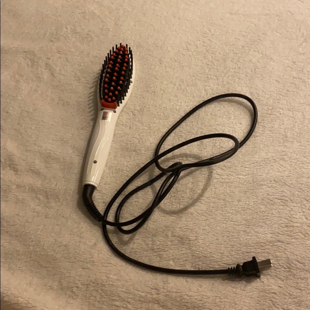 hair heating brush